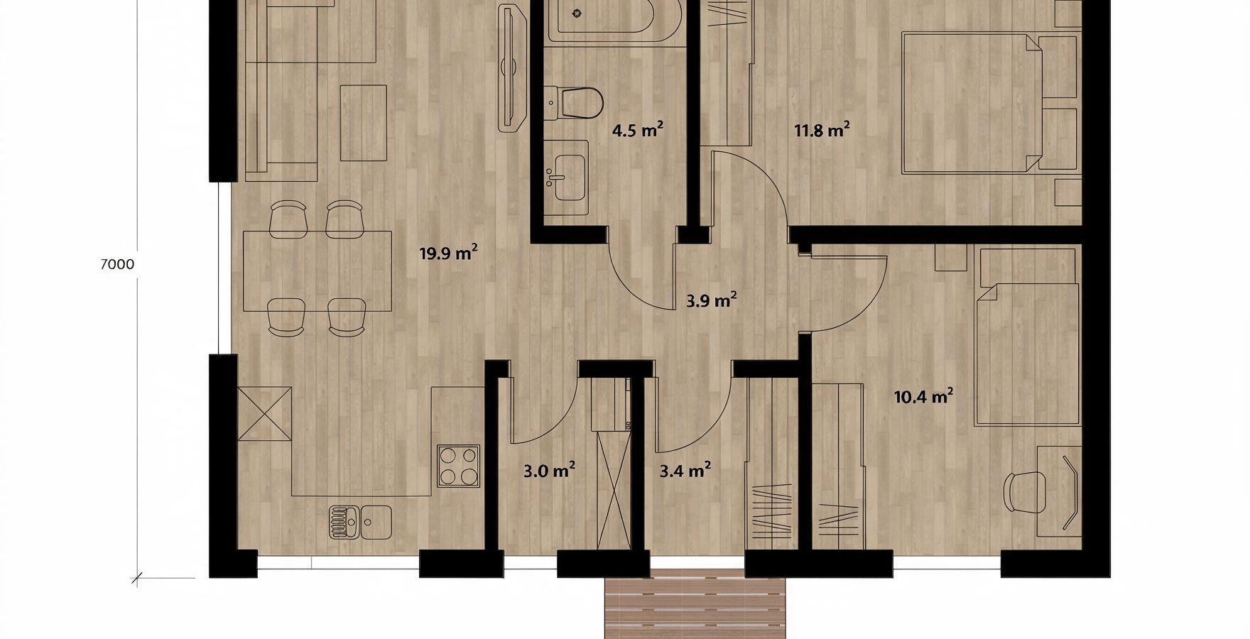 Dom szkieletowy około 80 m² — dla kogo i jaki układ wybrać?